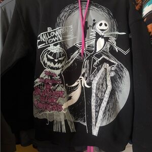 Black Halloween Town Hoodie